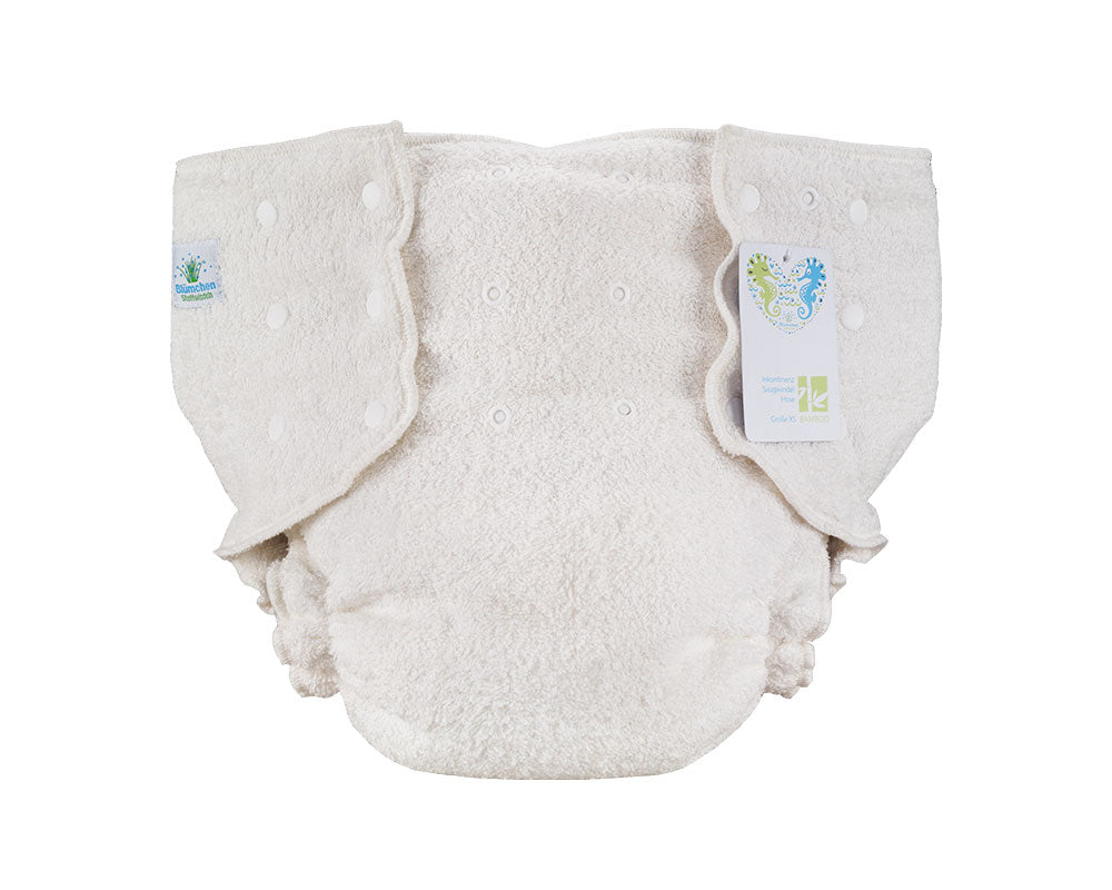 Blümchen incontinence pants babouche terry cloth
