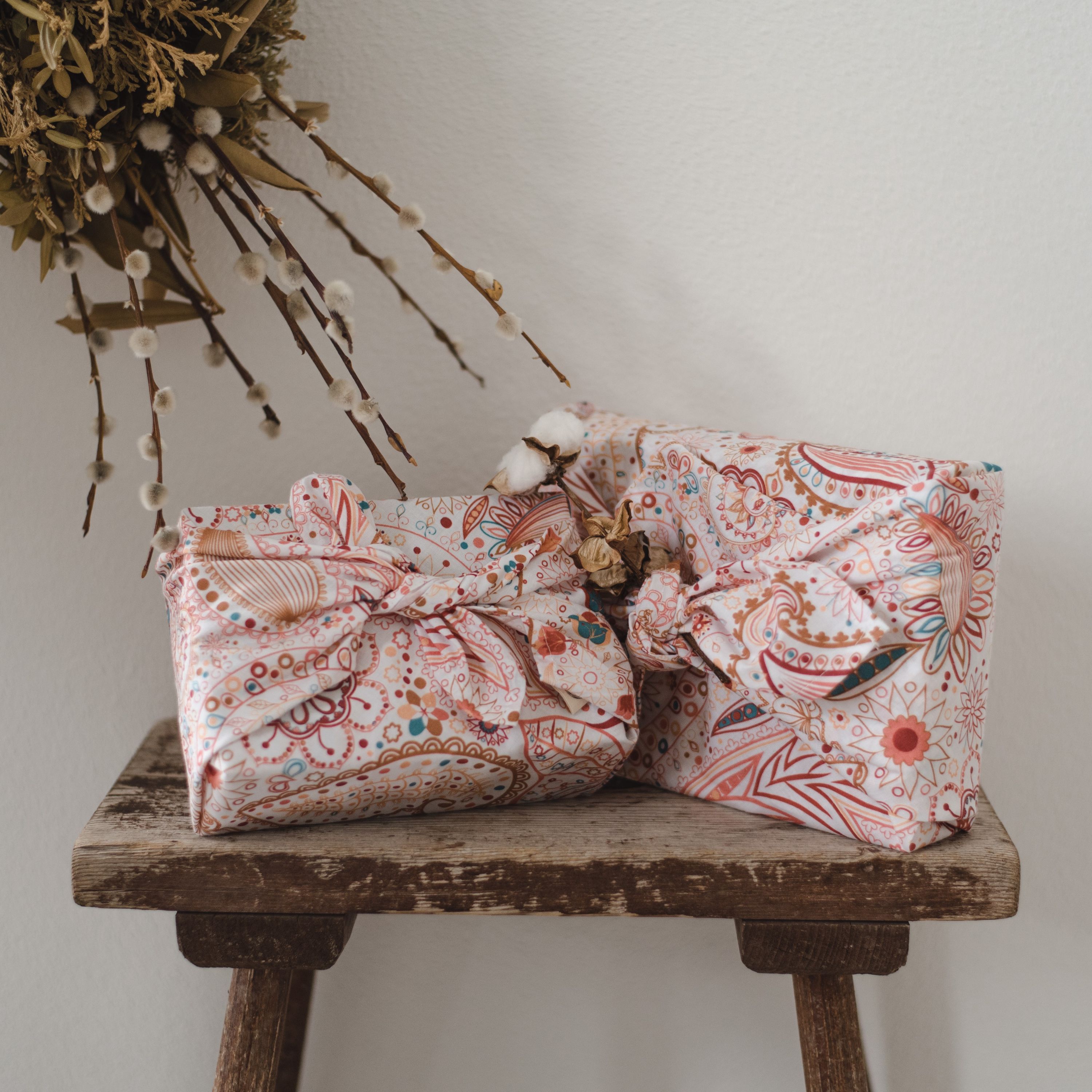 lenolana Furoshiki gift wrapping cotton