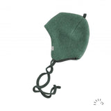Popolini tie cap wool fleece GOTS
