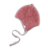 Popolini tie cap wool fleece GOTS