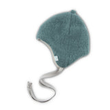 Popolini tie cap wool fleece GOTS