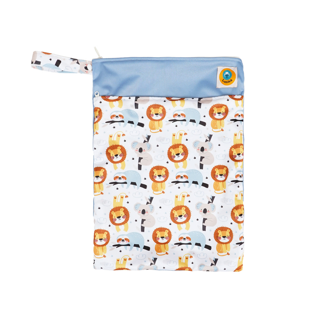 Lumina double wetbag/wet bag with 2 compartments YKK zipper