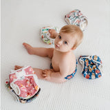 Bamboolik night diaper pant diaper one size | Stay Dry (5 - 15 kg)