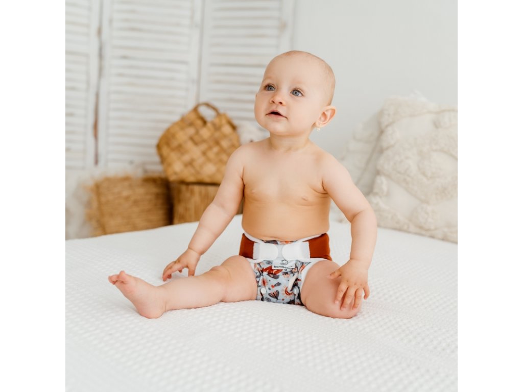 Bamboolik overpants PUL Velcro fastener one size (4.5 - 15 kg)