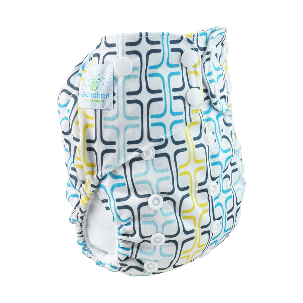 Blümchen Pocket Diaper One Size pressure closure
