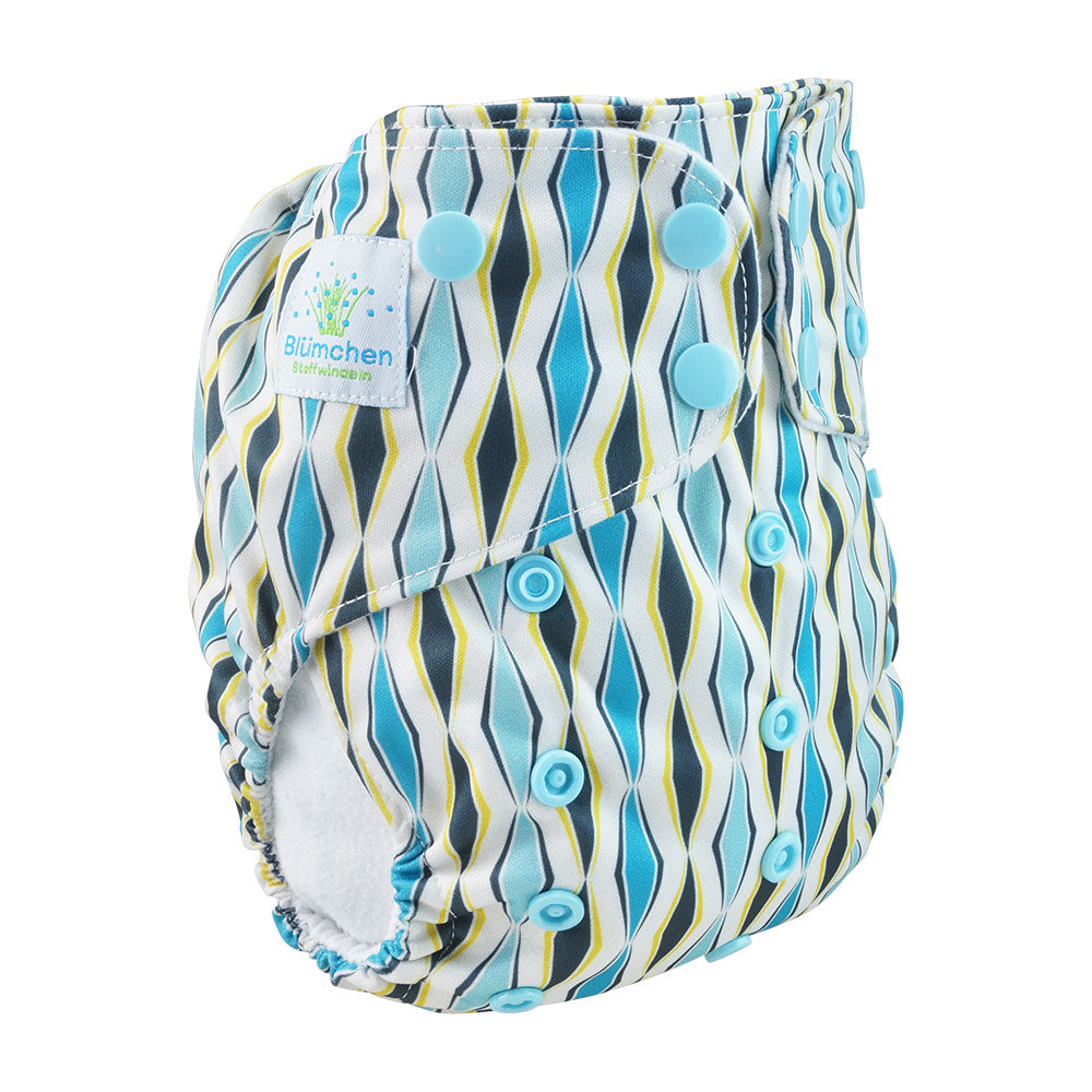 Blümchen Pocket Diaper One Size pressure closure