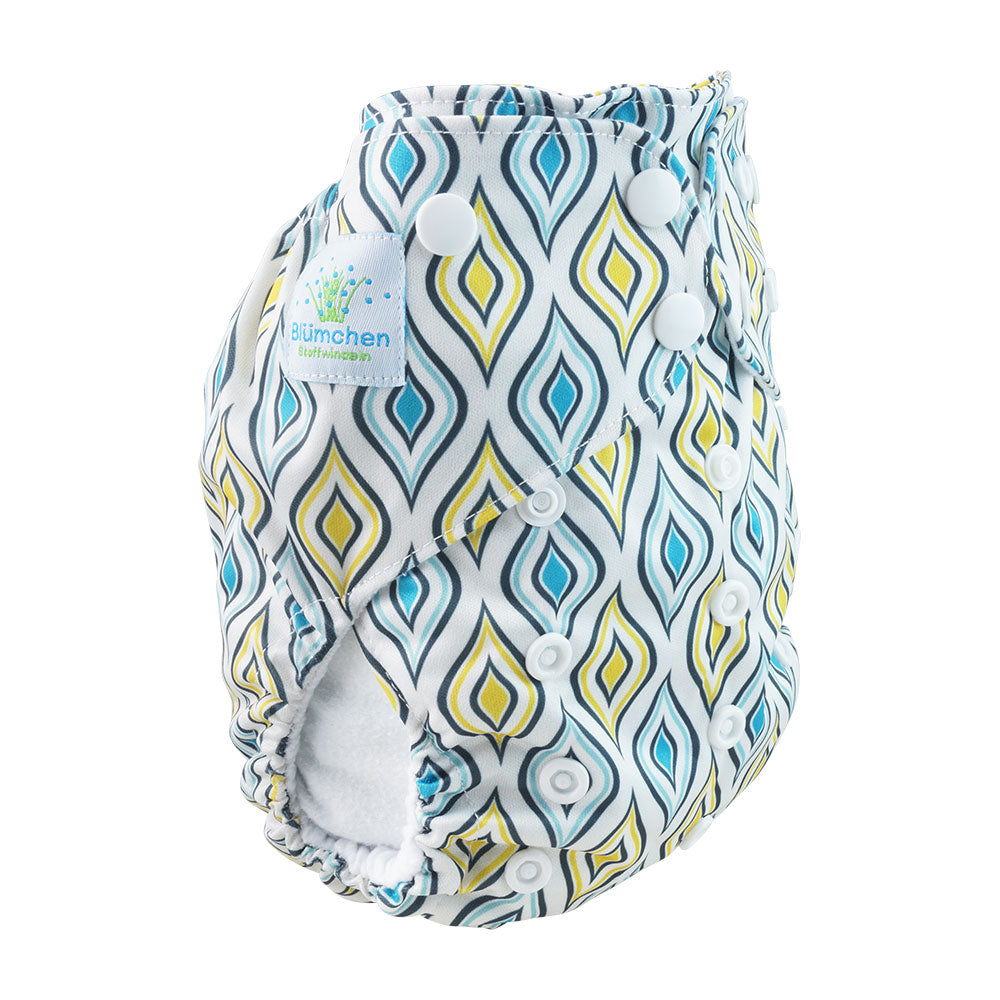 Blümchen Pocket Diaper One Size pressure closure