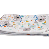 Blümchen changing mat PUL