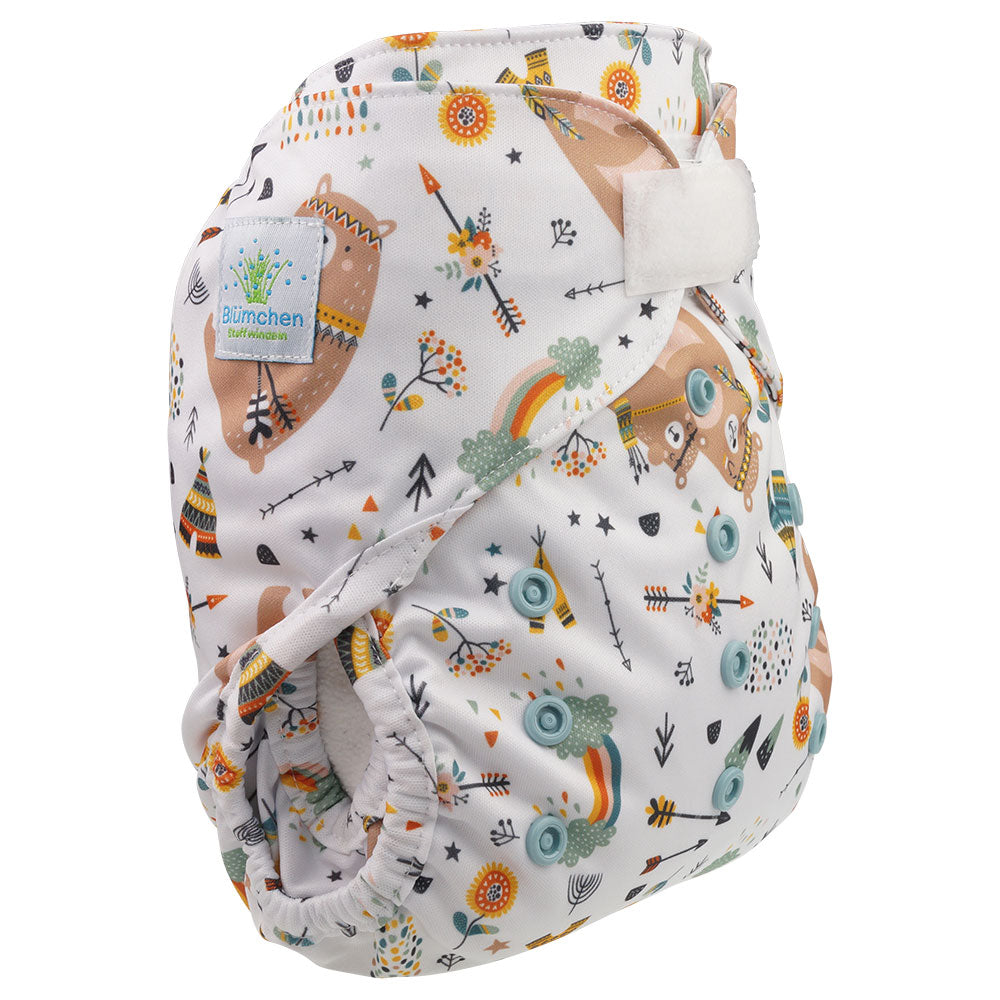 Blümchen Overpants Velcro One Size (4-16kg)