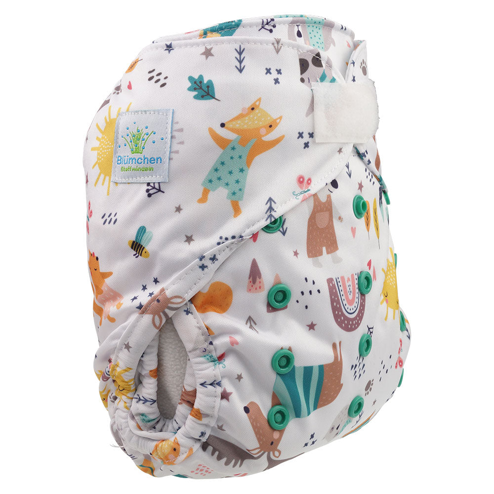 Blümchen Overpants Velcro One Size (4-16kg)