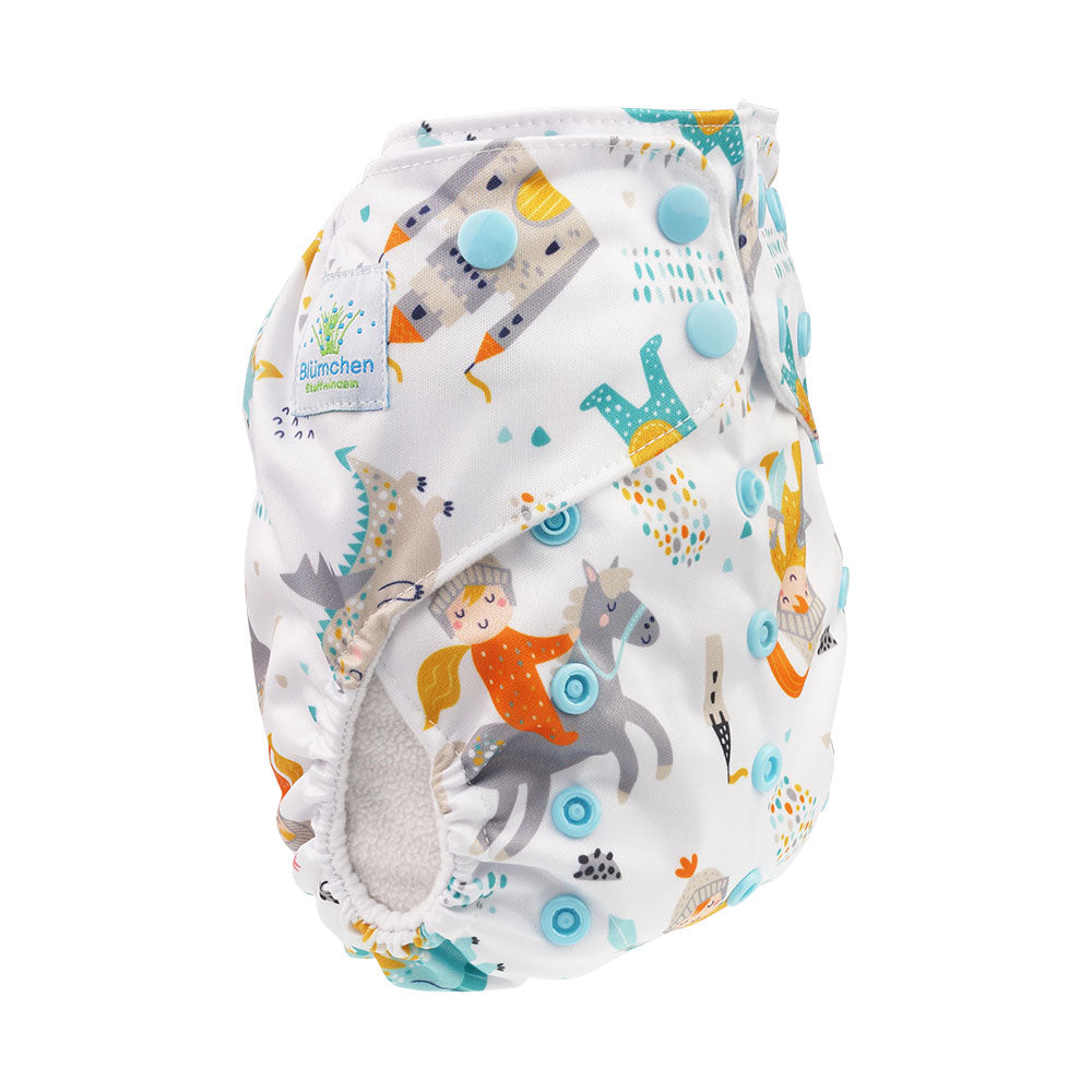 Blümchen Pocket Diaper One Size pressure closure