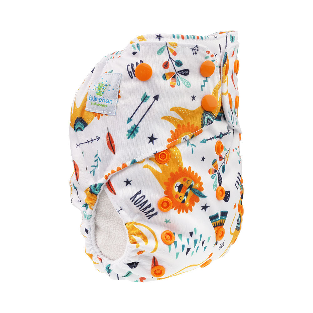 Blümchen Pocket Diaper One Size pressure closure