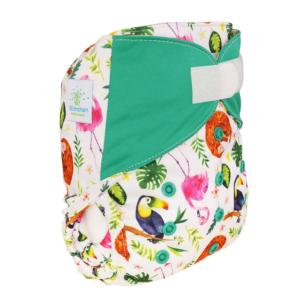 Blümchen Overpants Velcro One Size (4-16kg)