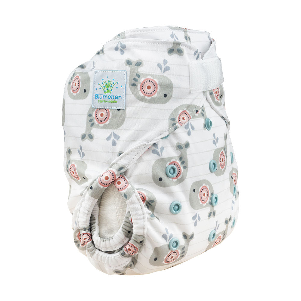 Blümchen Overpants Velcro One Size (4-16kg)