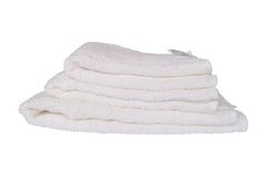 Flower terry cloth prefolds bamboo cotton 5pcs.