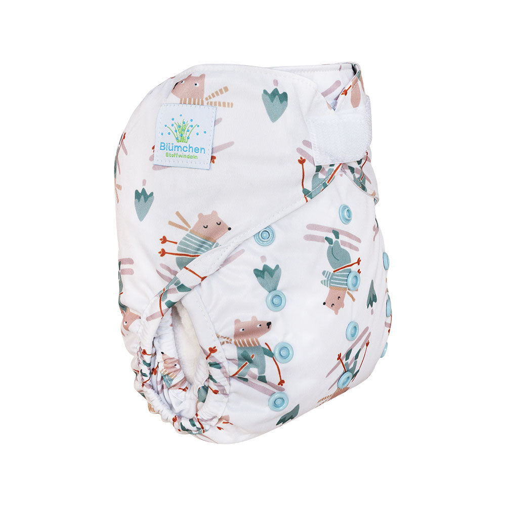 Blümchen Overpants Velcro One Size (4-16kg)