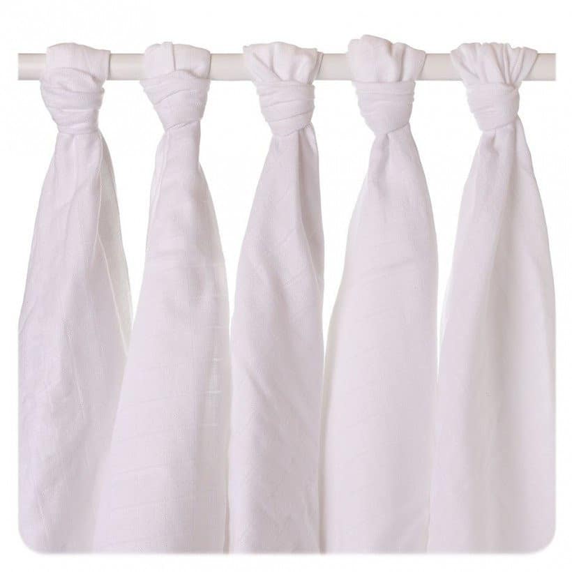 XKKO muslin diapers cloth diapers old times organic cotton 5 pieces