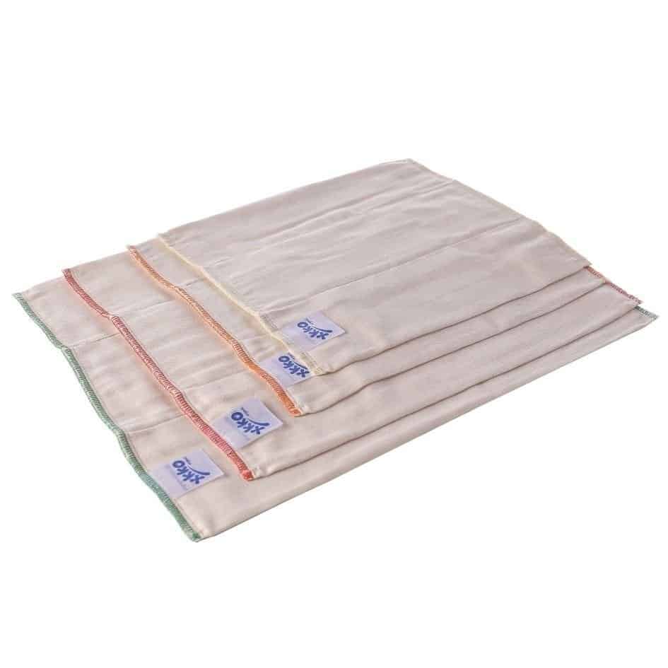 XKKO Prefolds Biobaumwolle 6 Stück