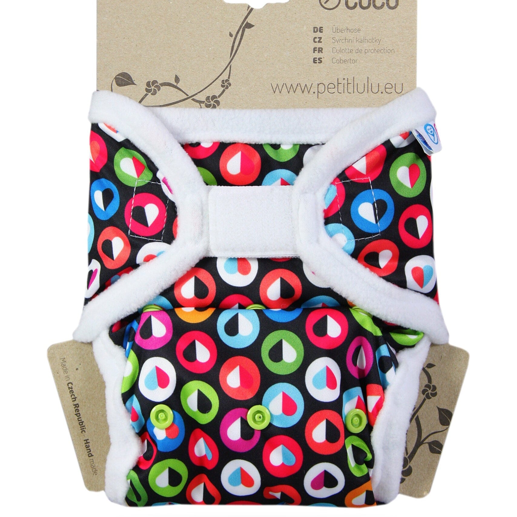 Petit Lulu overpants with Velcro tabs