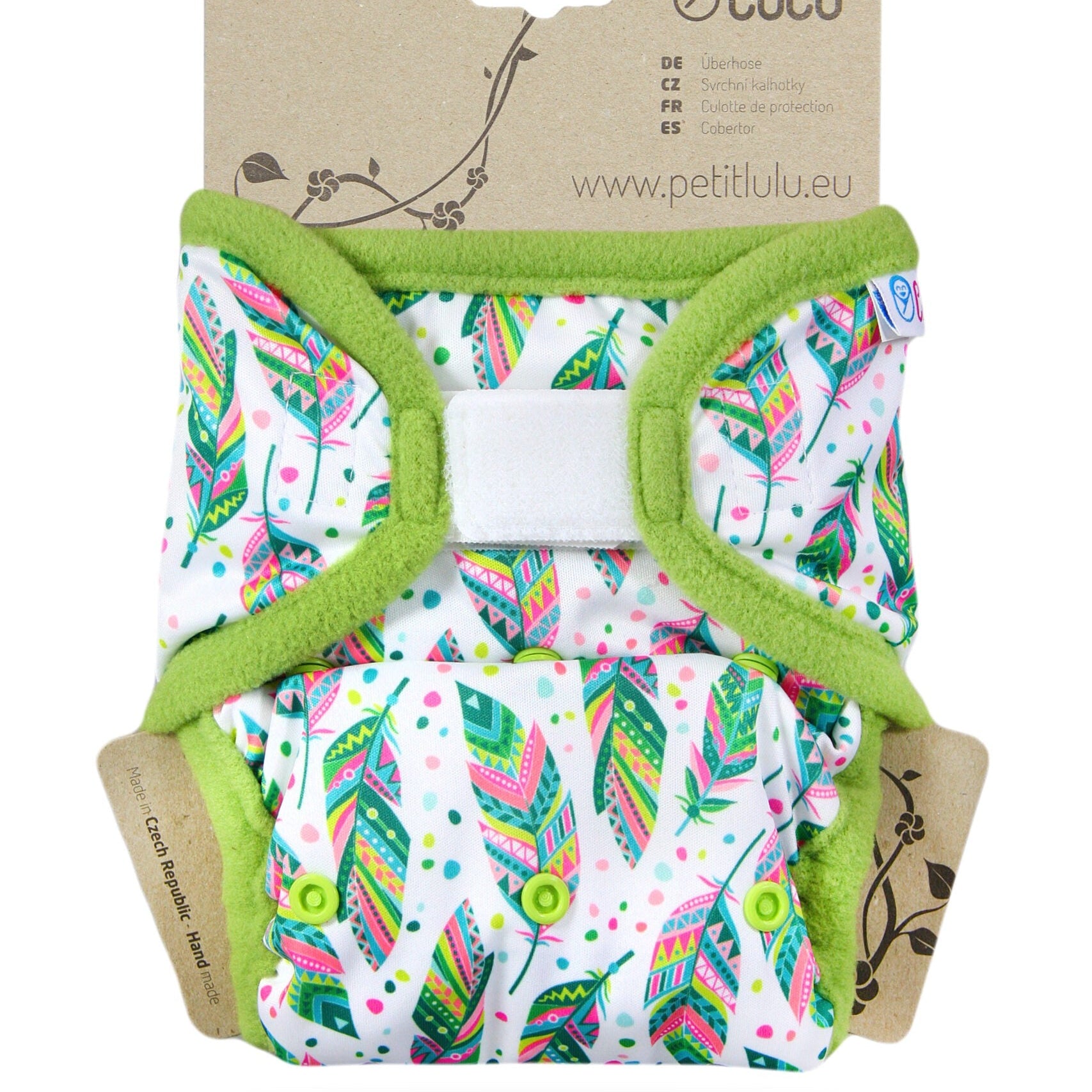Petit Lulu overpants with Velcro tabs