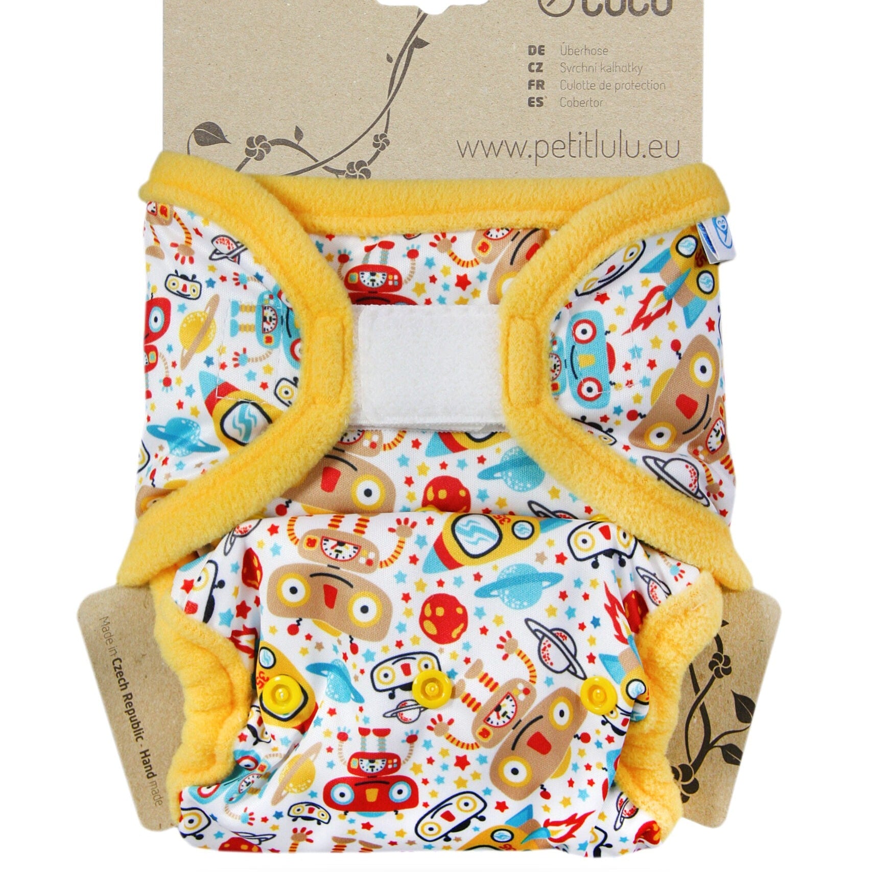 Petit Lulu overpants with Velcro tabs