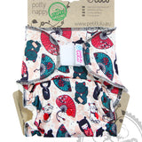 Petit Lulu Maxi Nachtwindel "Fluffy Organic" 7 - 16 kg
