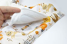 Blümchen 2 in 1 Ecoshell overpants one size press fastener