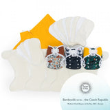 Bamboolik medium diaper set
