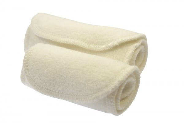 Blümchen absorbent pads made from organic cotton, cuddly soft, pack of 10 