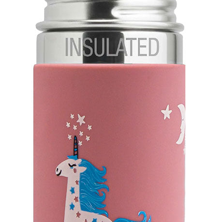 Purakiki insulated drinking bottle 250 ml straw