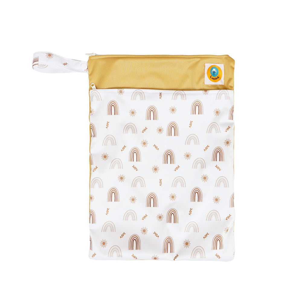 Lumina double wetbag/wet bag with 2 compartments YKK zipper