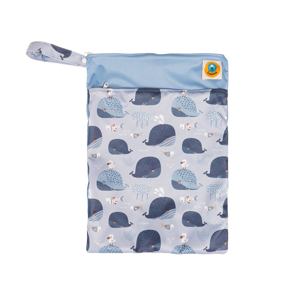 Lumina double wetbag/wet bag with 2 compartments YKK zipper