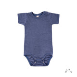 Popolini short-sleeved bodysuit wool/silk