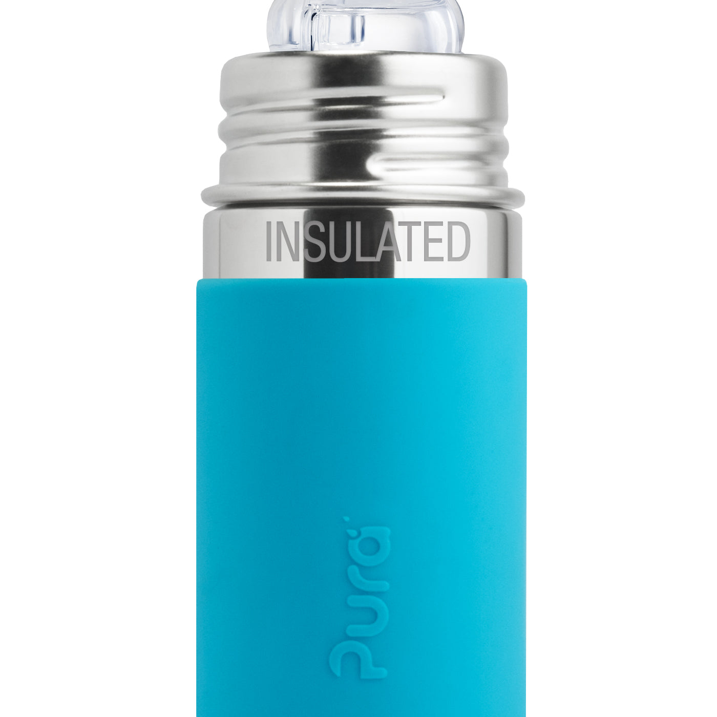 Purakiki insulated drinking bottle 250 ml straw