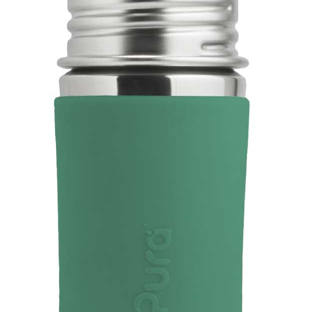 Purakiki drinking bottle 300ml with straw