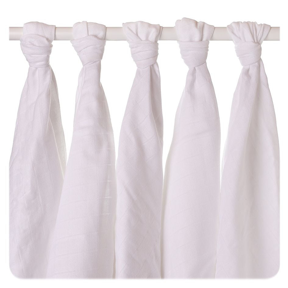 XKKO muslin diapers organic cotton old times 5 pieces 80x80cm