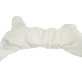 Blümchen One-Size Slimfit Kuschel Höschenwindel BioBaumwolle Druckknopf (3-15kg)