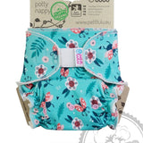Petit Lulu Höschenwindel "Fluffy Organic" Onesize 4 - 15 kg