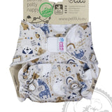 Petit Lulu Höschenwindel "Fluffy Organic" Onesize 4 - 15 kg